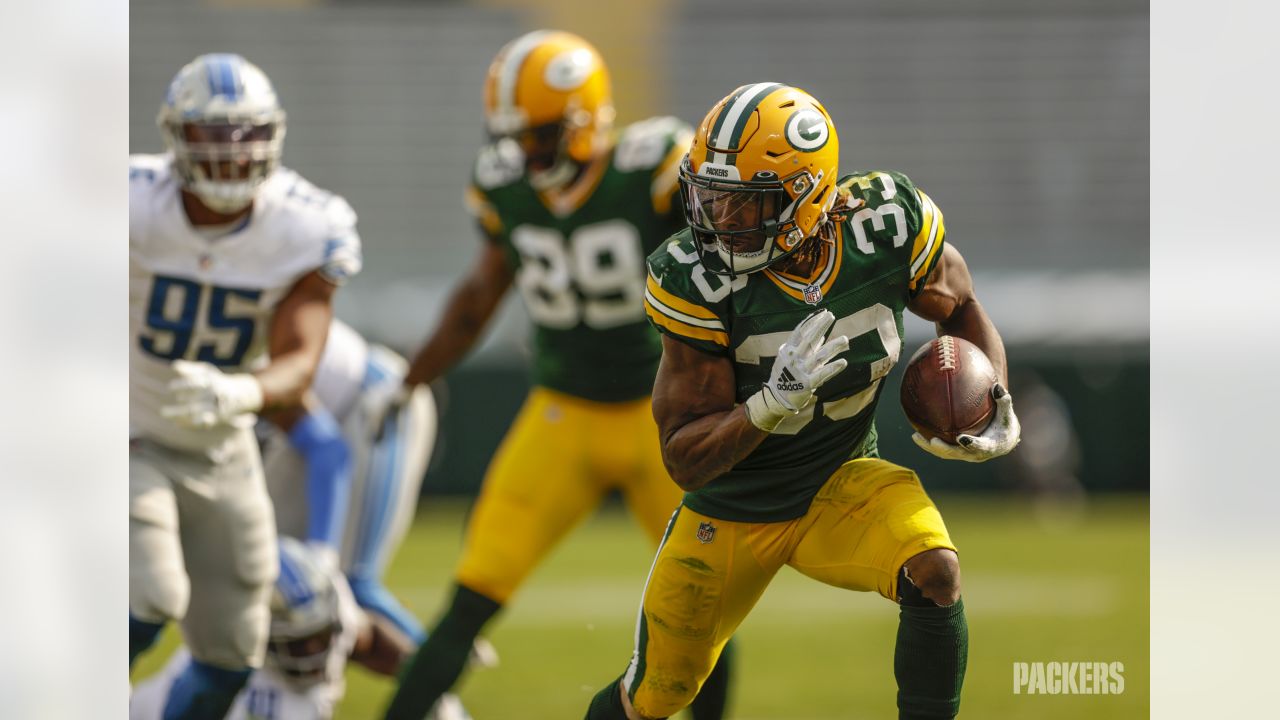 Oct 6, 2019: Green Bay Packers defensive back Chandon Sullivan #39  celebrates a turnover in the third quarter during an NFL game between the Green  Bay Packers and the Dallas Cowboys at