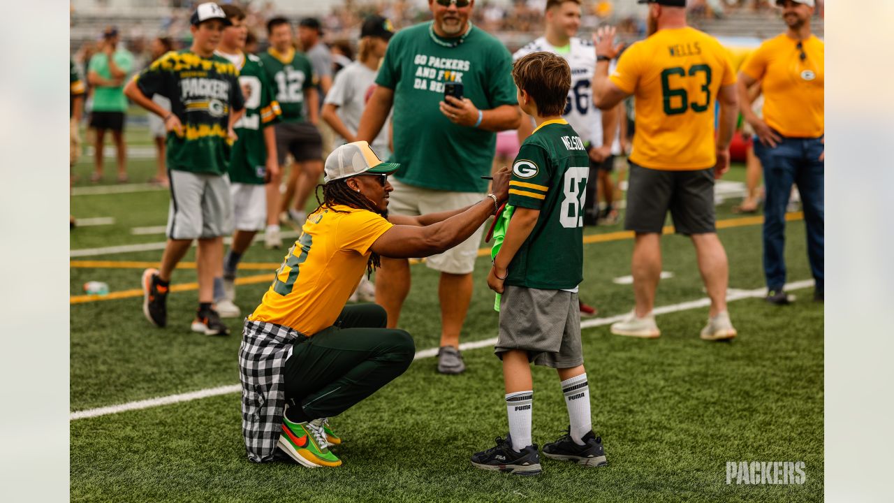 Packers Road Trip: Hudson welcomes alumni on Day 2