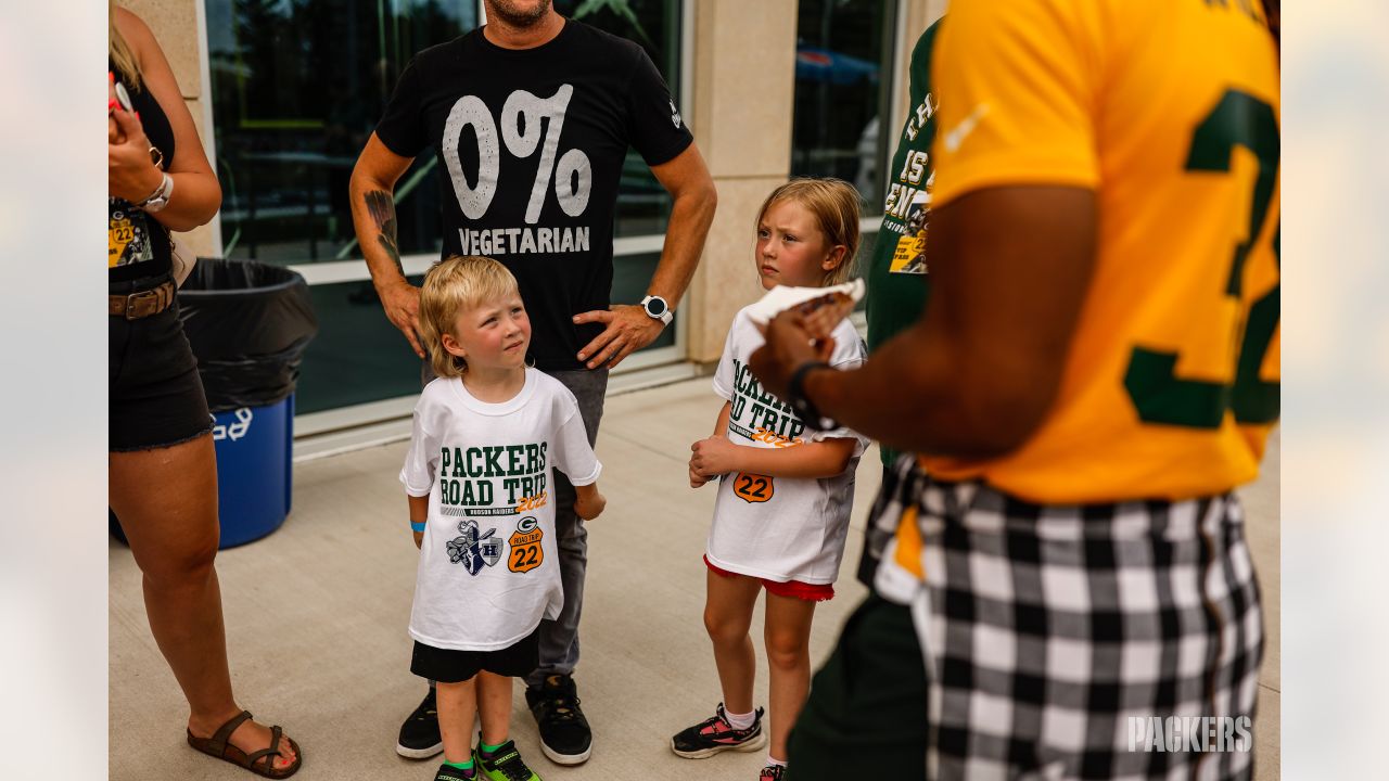 Four Packers alumni hit the highway for a four-day Packers Road Trip