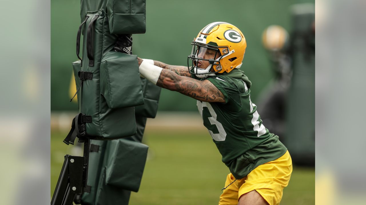 What is the door/flap on the top of Green Bay Packers helmets for? - Quora