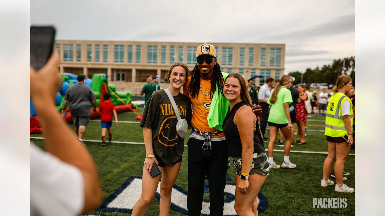 Green Bay Packers on X: The #PackersRoadTrip rolled into Hudson High  School to show support at their athletic fundraiser. 