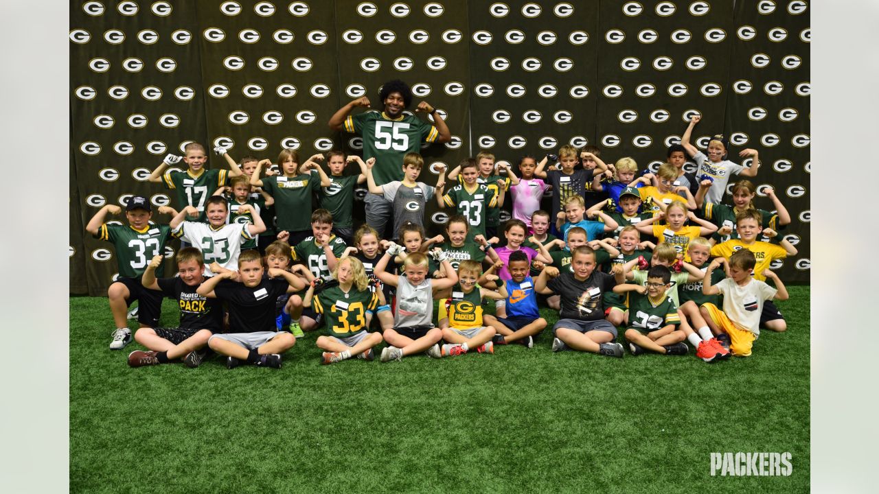 Having a blast at the Junior Power - Green Bay Packers