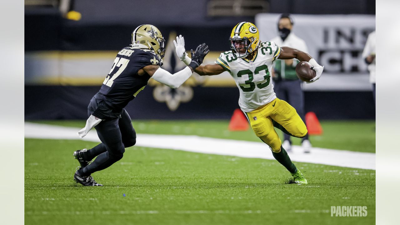 Aaron Jones happy to re-sign with Green Bay, believes Packers have  'unfinished business'