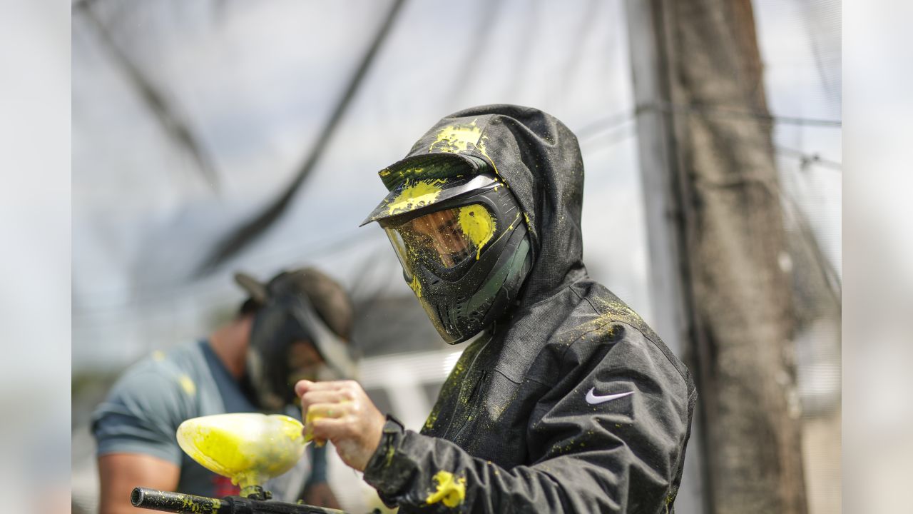 Packers focus on team-building, play paintball