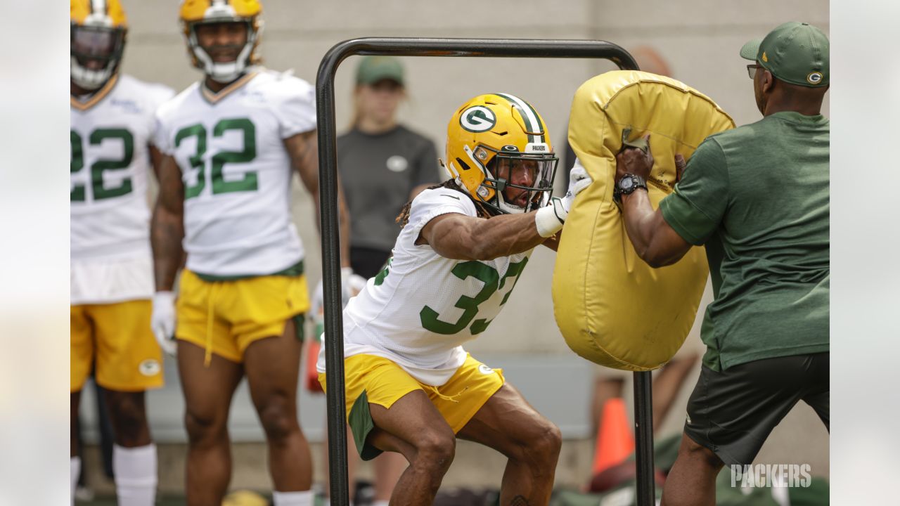 Had ourselves a day at AJ Dillon Camp! 🏈 #GoPackGo