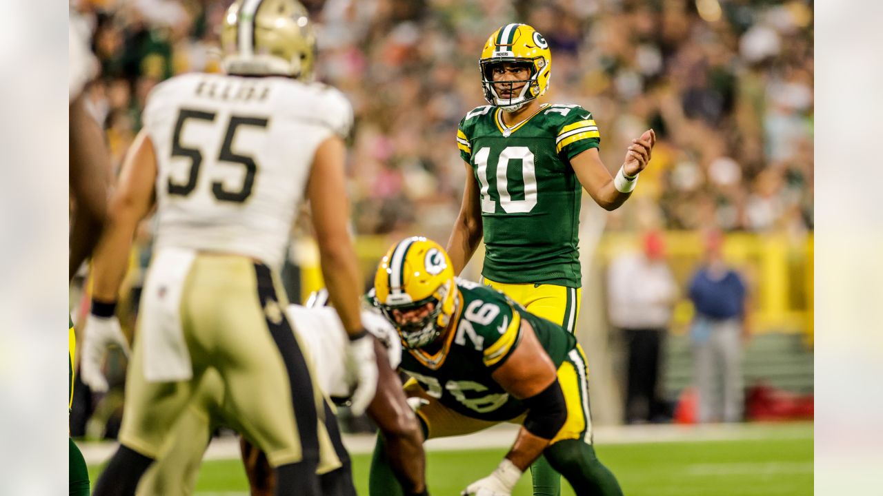 Green Bay Packers on X: 51-yard run to the HOUSE for Danny Etling &  @AaronRodgers12 is loving it! TOUCHDOWN! 