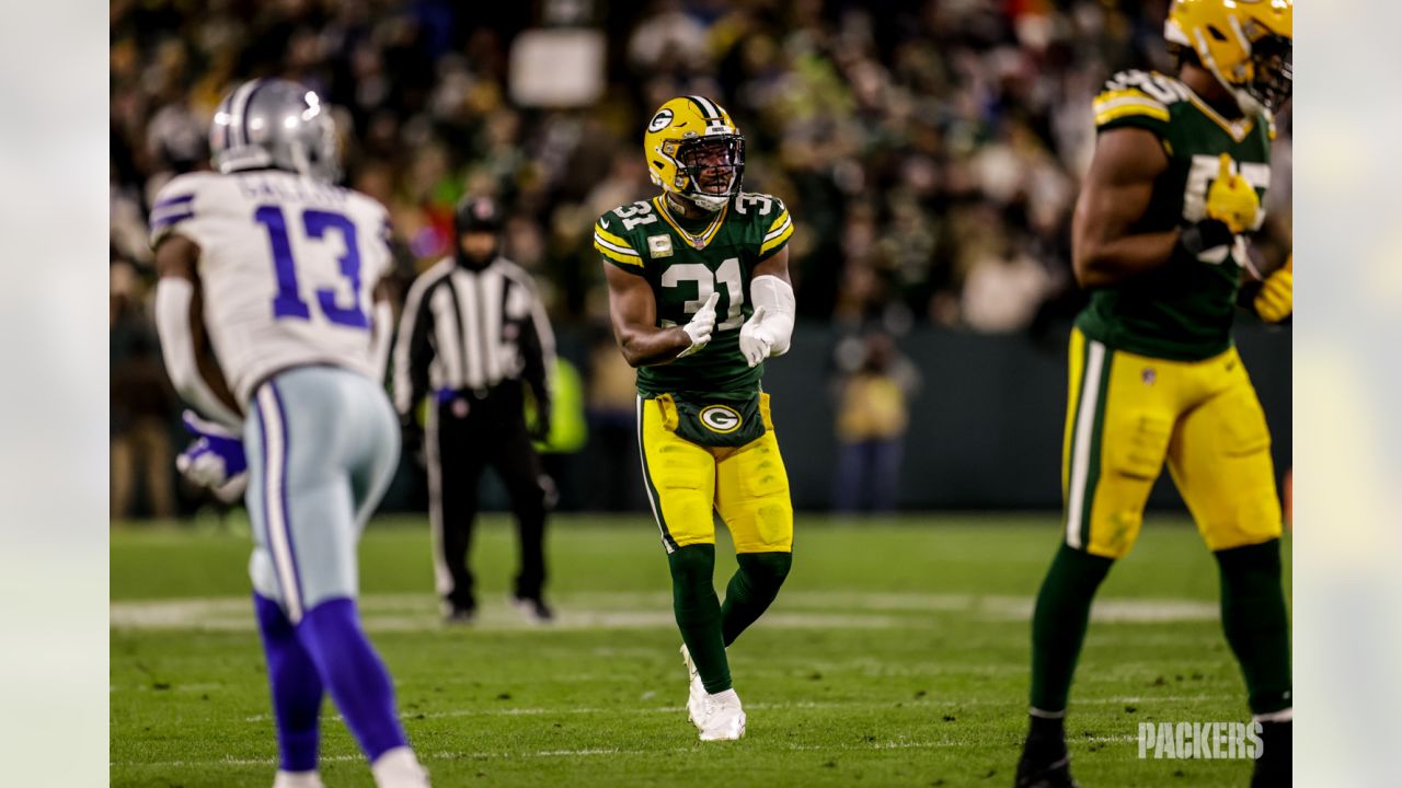 Packers rookie Christian Watson celebrates 58-yard TD with end zone backflip