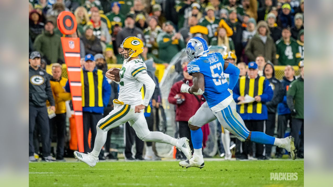 Green Bay Packers wide receiver Allen Lazard catches during pregame of an  NFL football game against the Detroit Lions, Sunday, Nov. 6, 2022, in  Detroit. (AP Photo/Duane Burleson Stock Photo - Alamy