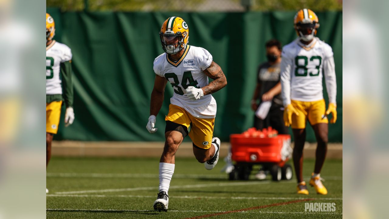 😳 AJ Dillon‼️ #PackersCamp - Green Bay Packers