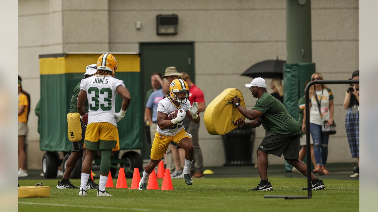 Green Bay Packers on Twitter: Aaron Jones, training camp goals + more.  Insider Inbox with @mikespofford 