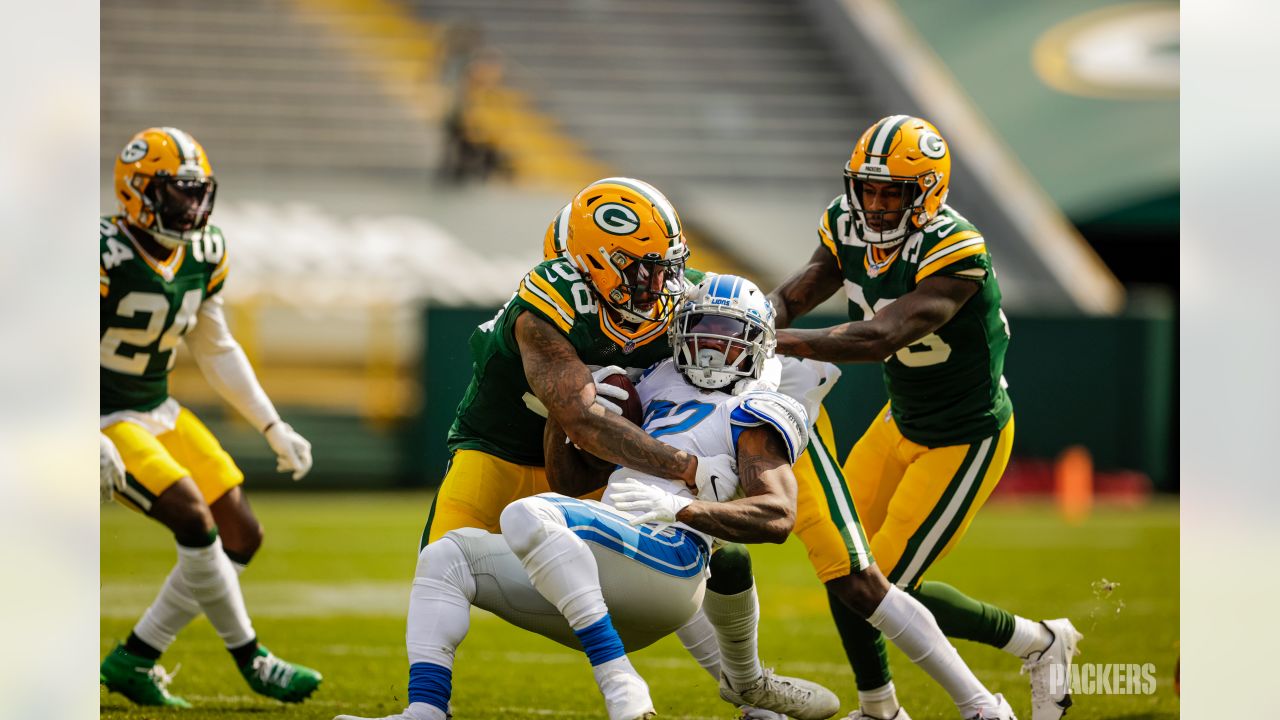 Chandon Sullivan Dives for Pick 6 Off Matt Stafford 