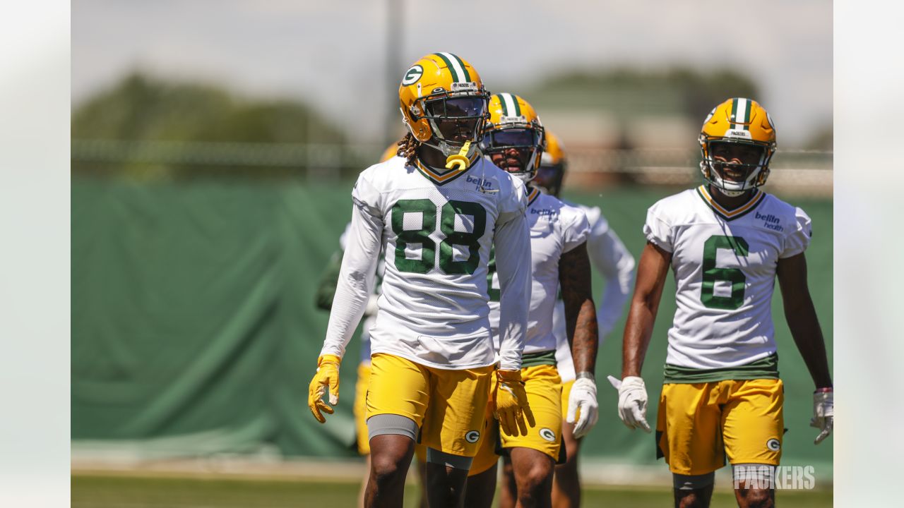 Eric Stokes enjoying life in Packers uniform