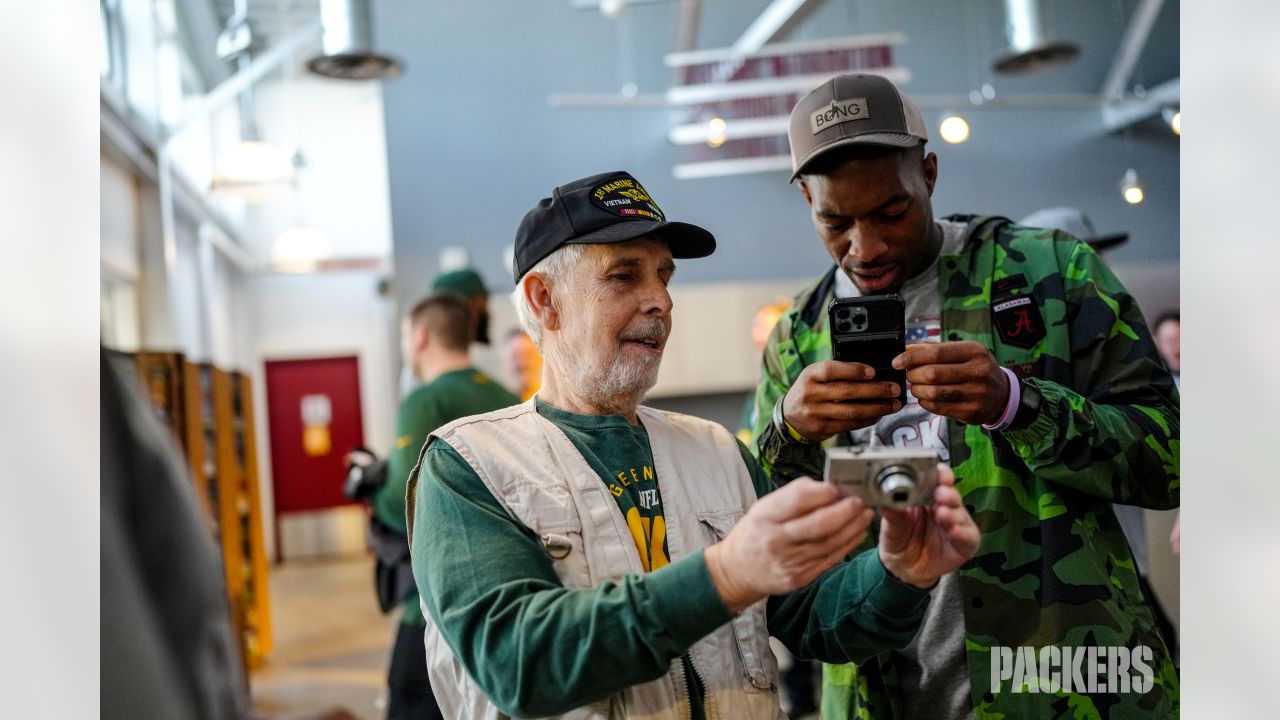 Veteran support highlights Day 3 of Packers Tailgate Tour