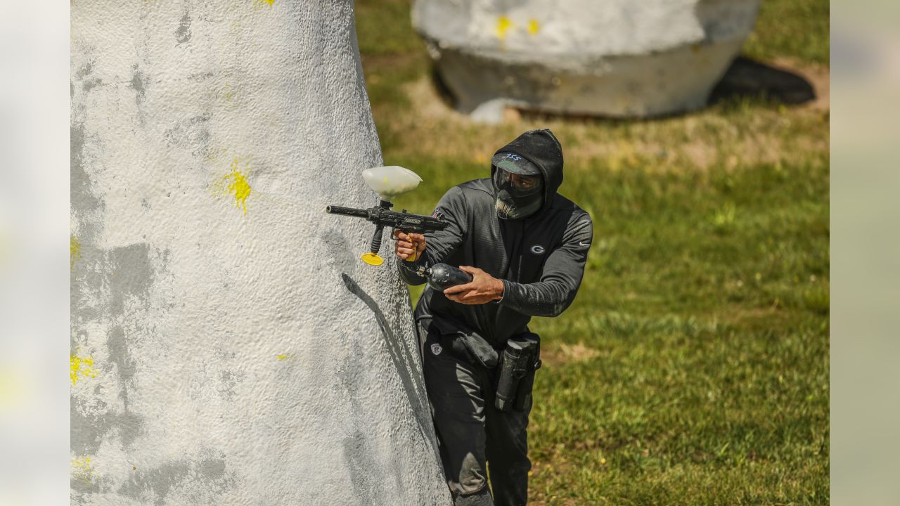 Packers focus on team-building, play paintball