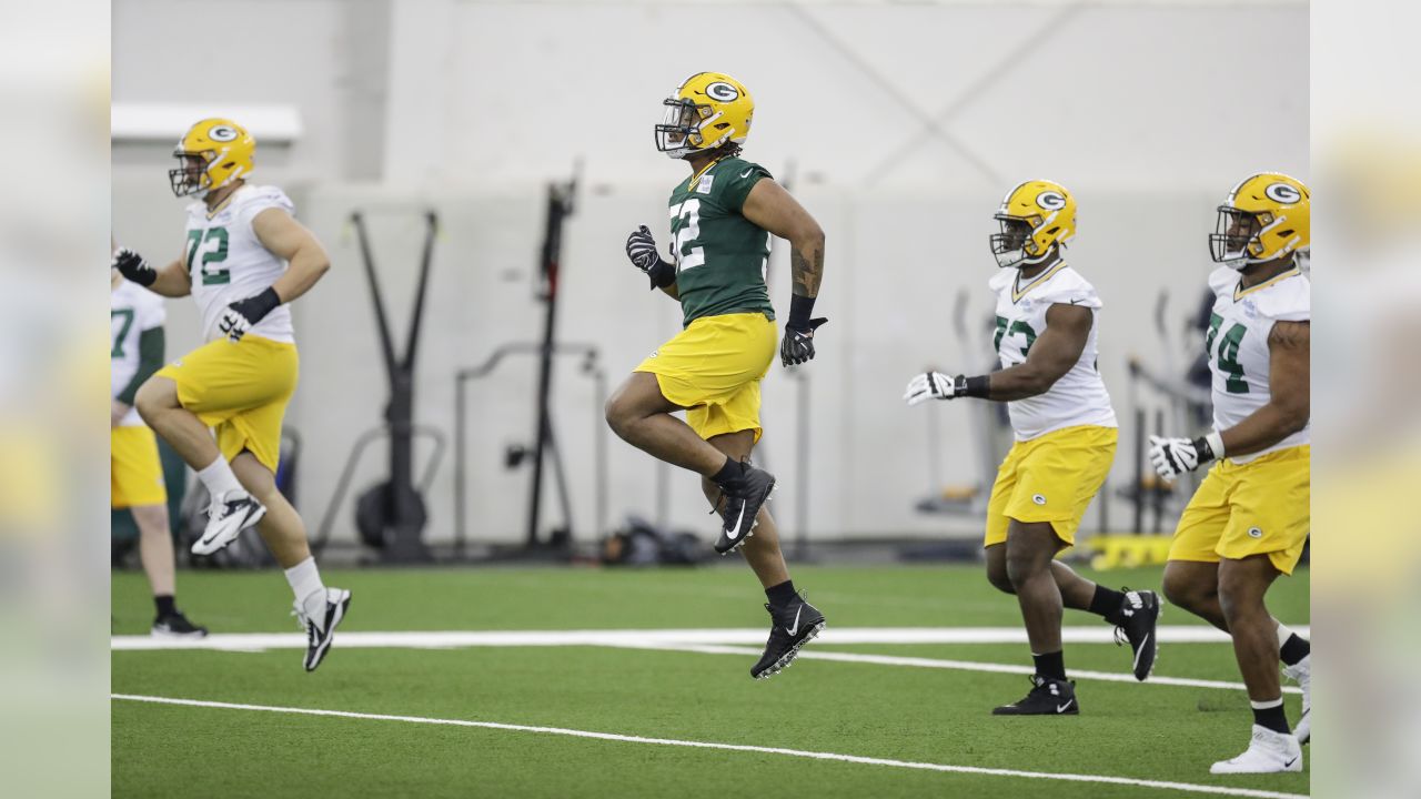 Green Bay Packers first-round draft pick Darnell Savage Jr. during NFL  football rookie orientation camp Friday, May 3, 2019, in Green Bay, Wis.  (AP Photo/Mike Roemer Stock Photo - Alamy