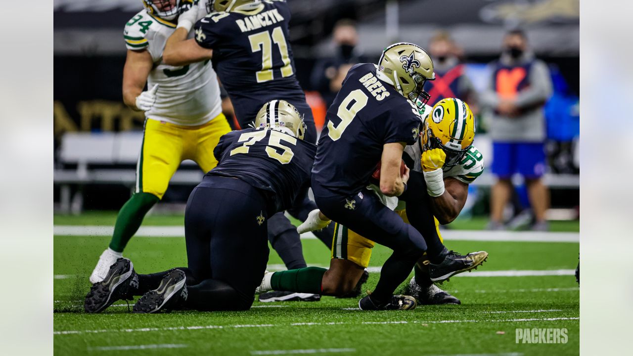 Green Bay Packers linebacker Ty Summers (44) on the field during a Packers  punt during an NFL football game against the Los Angeles Chargers, Sunday,  November 3, 2019 in Carson, Calif. The