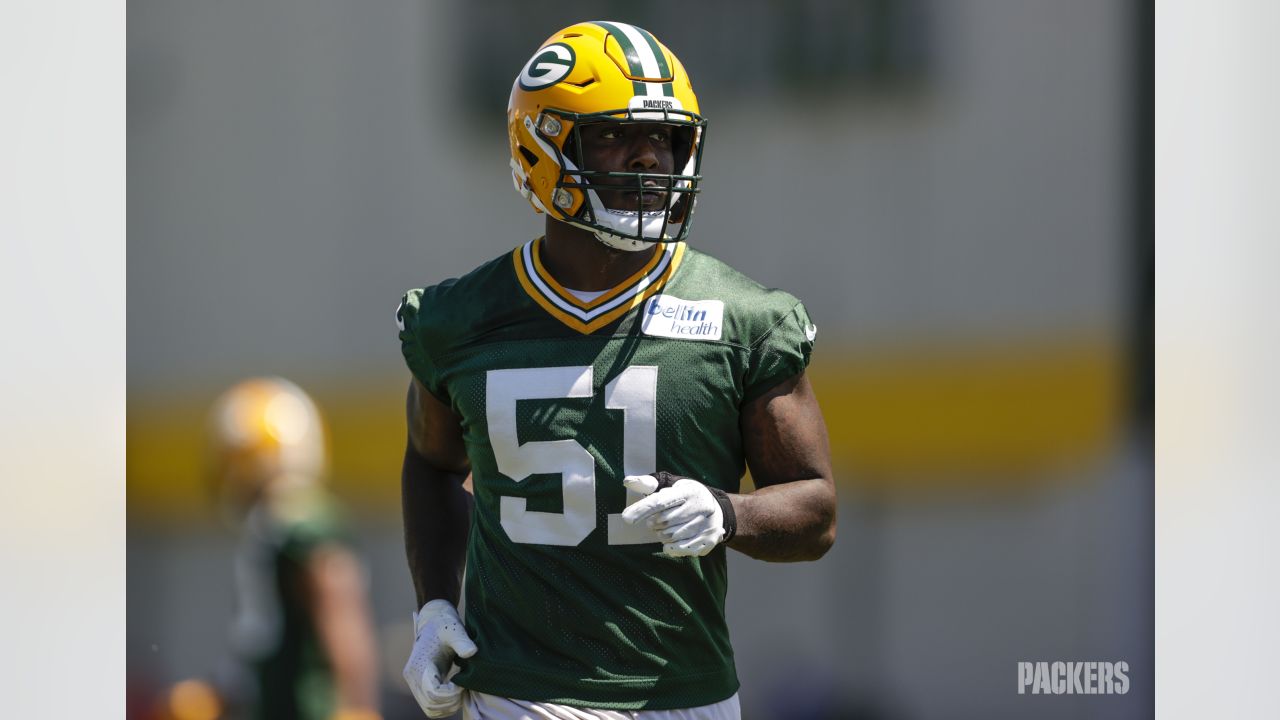 First look at Packers CB Eric Stokes in green & gold, helmet, Green Bay  Packers, A guy who's used to making plays with a G on his helmet.  #GoPackGo