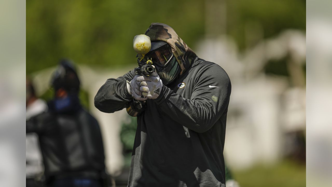 Packers focus on team-building, play paintball