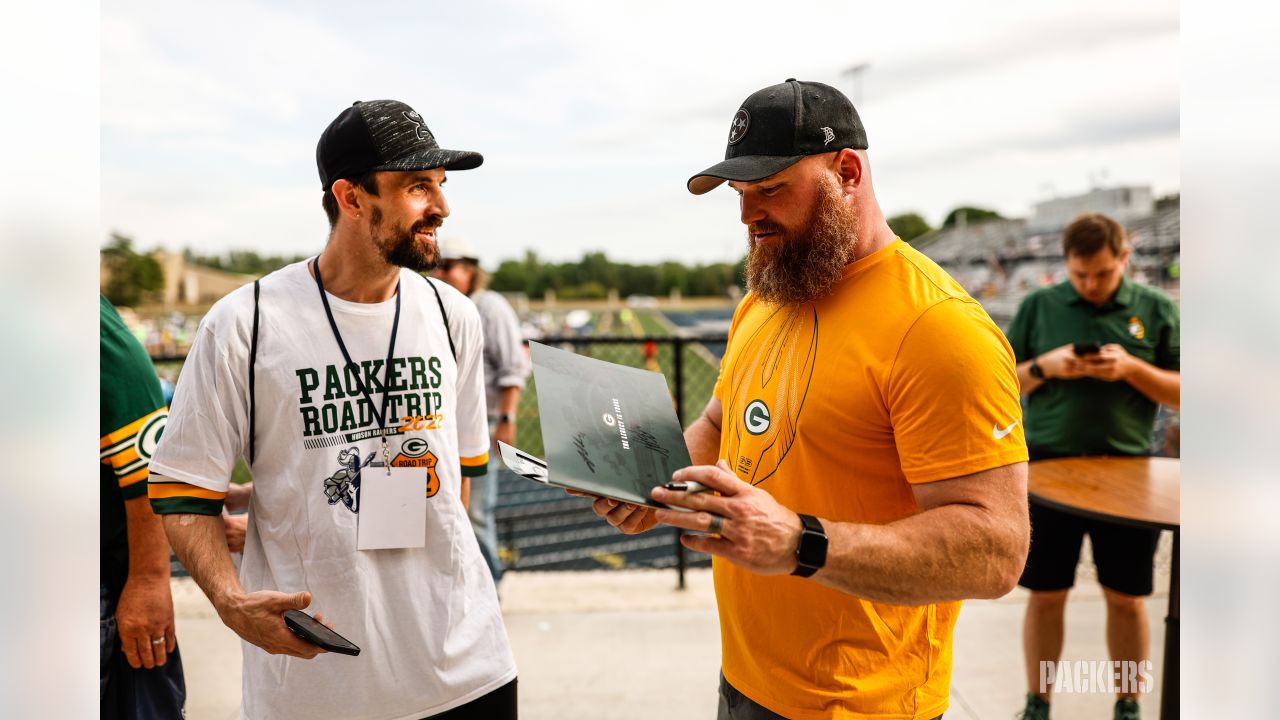 PHOTOS: Packers Road Trip makes stop in Hudson, Sports