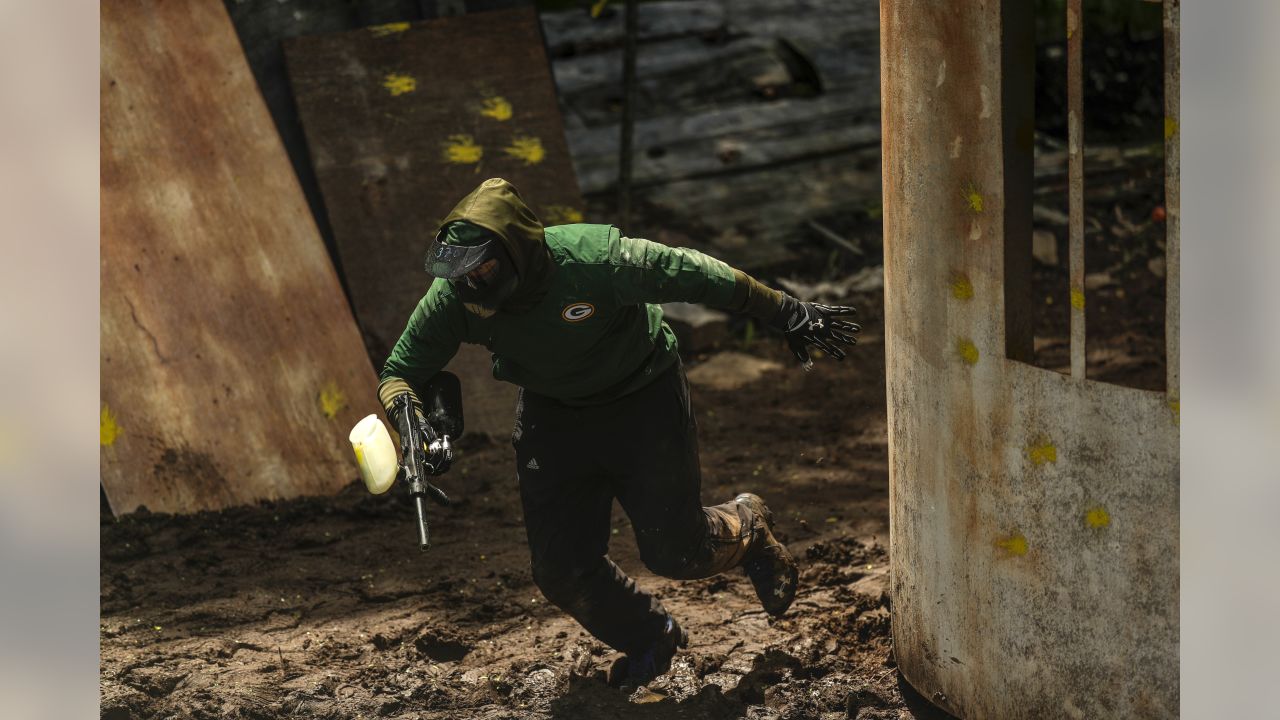 Packers focus on team-building, play paintball