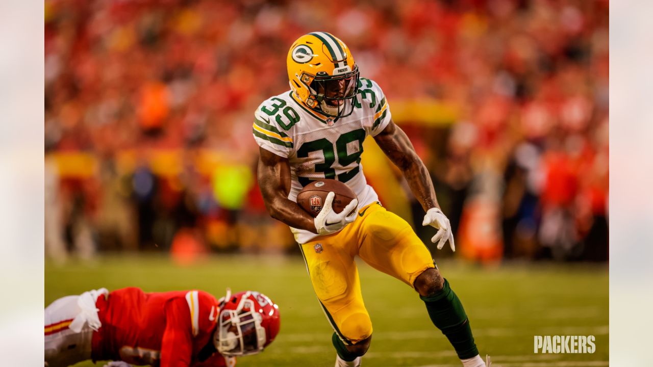 Green Bay Packers quarterback Jordan Love warms up before the start of an  NFL preseason football game between the Kansas City Chiefs and the Green  Bay Packers Thursday, Aug. 25, 2022, in