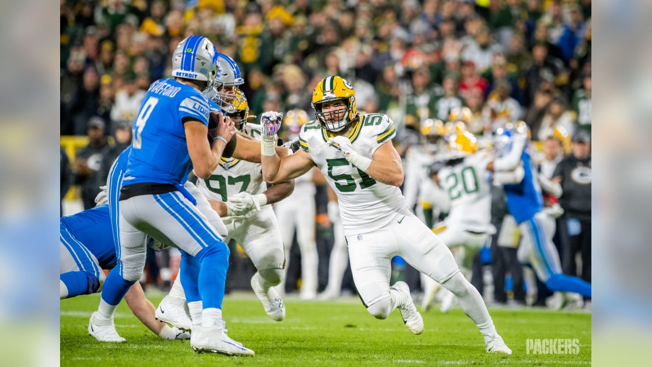 ASHWAUBENON, WI - AUGUST 05: Green Bay Packers wide receiver Allen Lazard  (13) grabs his helmet during Green Bay Packers Family Night at Lambeau  Field, on August 5, 2022 in Green Bay