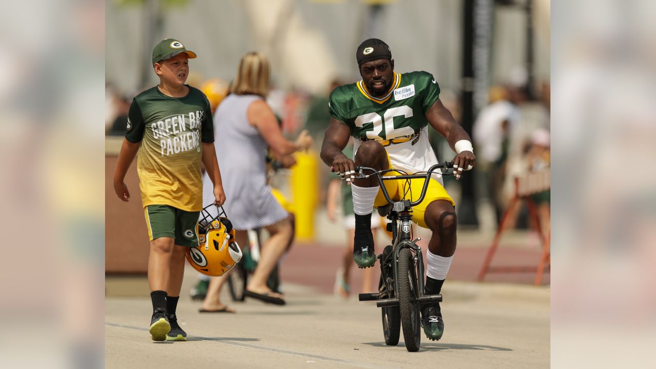 This summer gave Mason Crosby two more reasons to ride