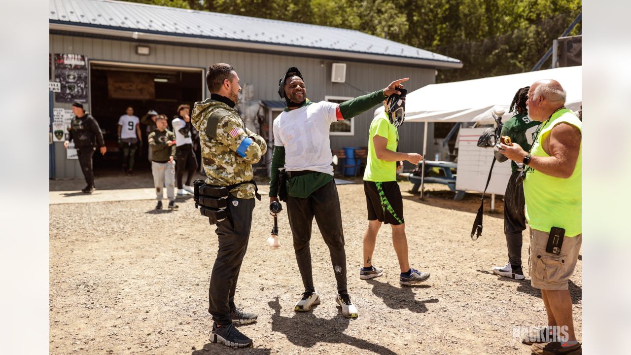 PHOTOS: Packers Players Look Like Gladiators In Latest Paintball Match