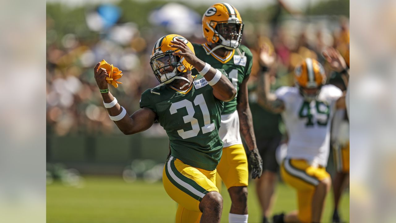 Trevor Davis, Jake Kumerow share good day as WR competition keeps rolling