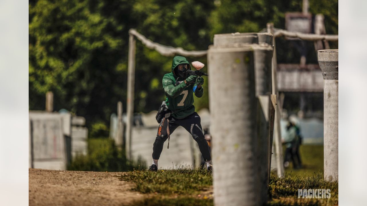 PHOTOS: Packers Players Look Like Gladiators In Latest Paintball Match