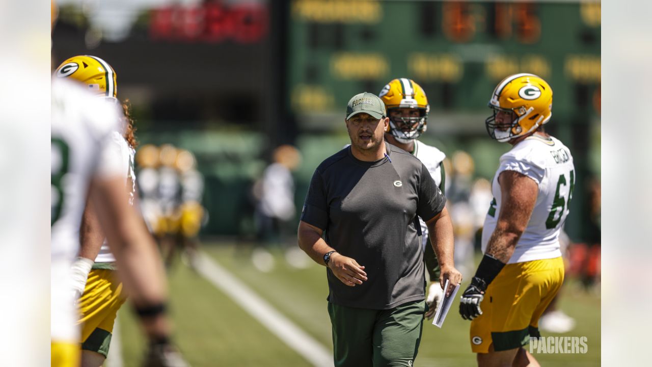 Josh Myers learning all he can in quest to be Packers' starting center