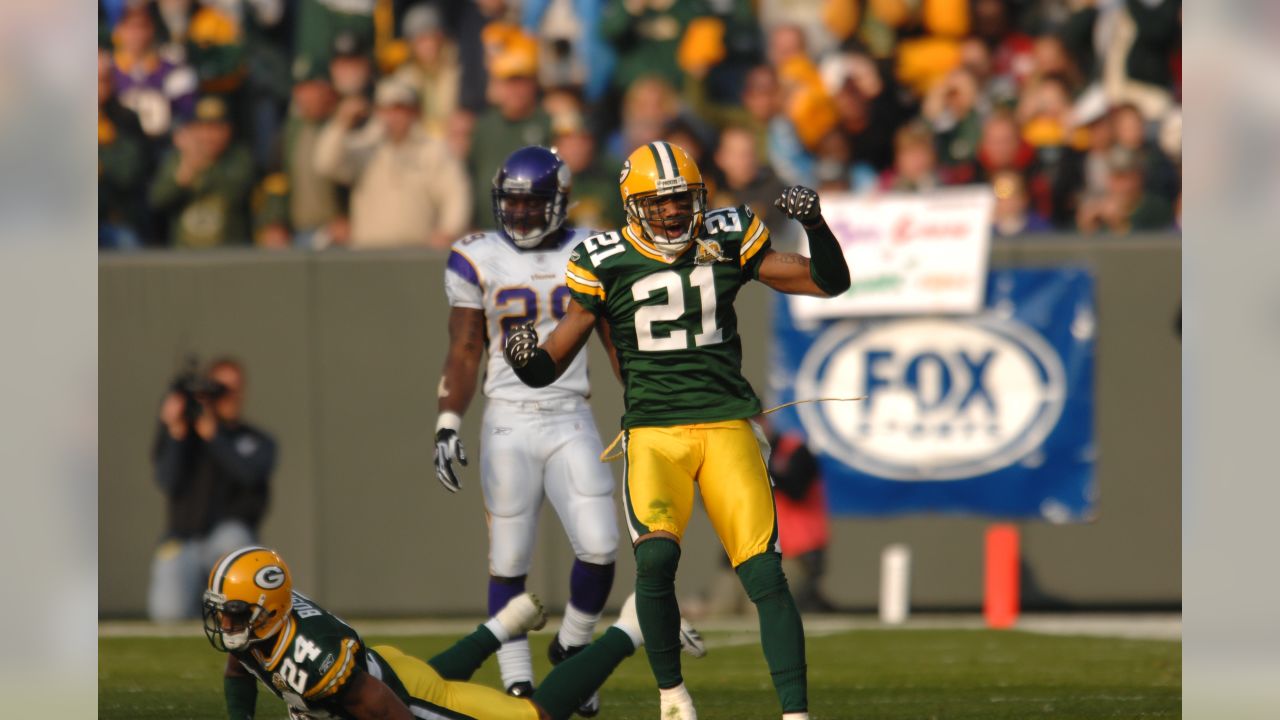 Al Harris & Charles Woodson's bronze football installation, Al Harris & Charles  Woodson will be forever honored in the #PackersHOF., By Green Bay Packers  Hall of Fame