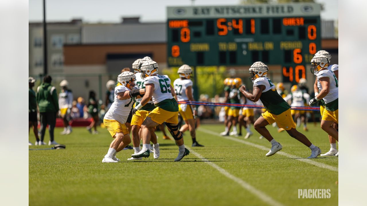 Packers 2022 training camp live updates at Ray Nitschke Field