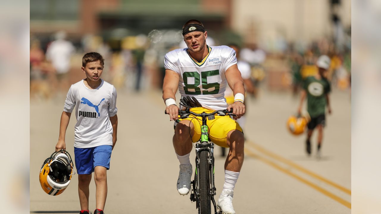 This summer gave Mason Crosby two more reasons to ride