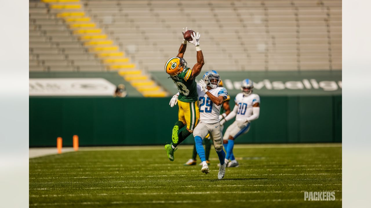 Oct 6, 2019: Green Bay Packers defensive back Chandon Sullivan #39  celebrates a turnover in the third quarter during an NFL game between the Green  Bay Packers and the Dallas Cowboys at