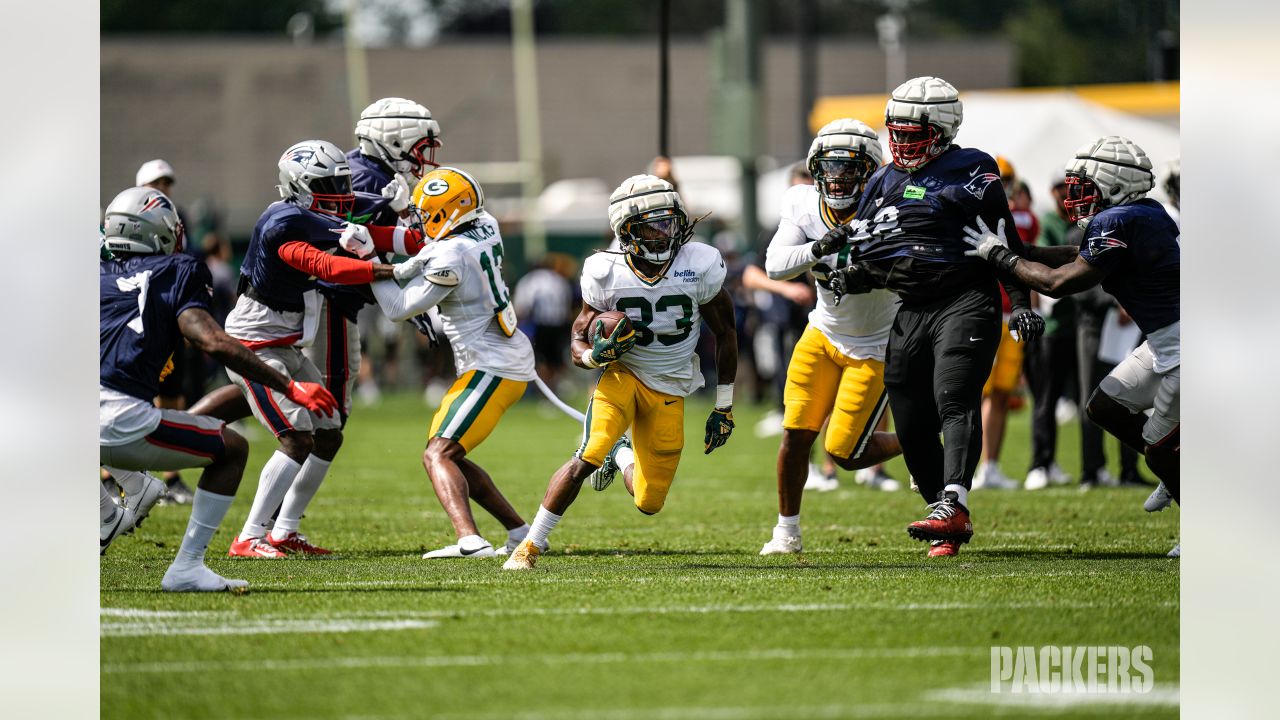 Patriots-Packers joint practice scraps spill onto game field