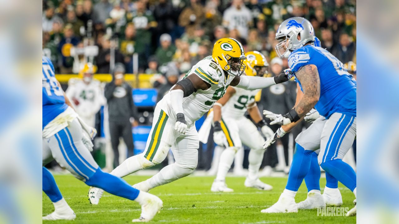 Green Bay Packers wide receiver Allen Lazard catches during pregame of an  NFL football game against the Detroit Lions, Sunday, Nov. 6, 2022, in  Detroit. (AP Photo/Duane Burleson Stock Photo - Alamy