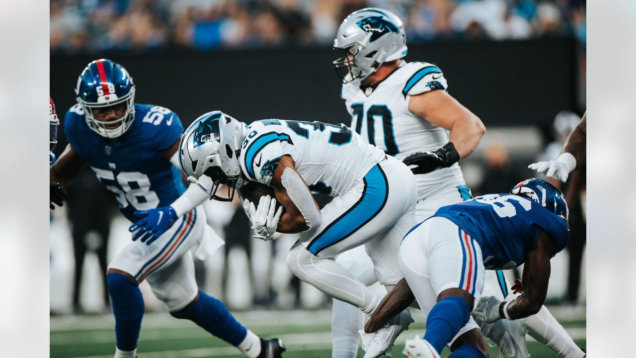 What time is the New York Giants vs. Carolina Panthers game