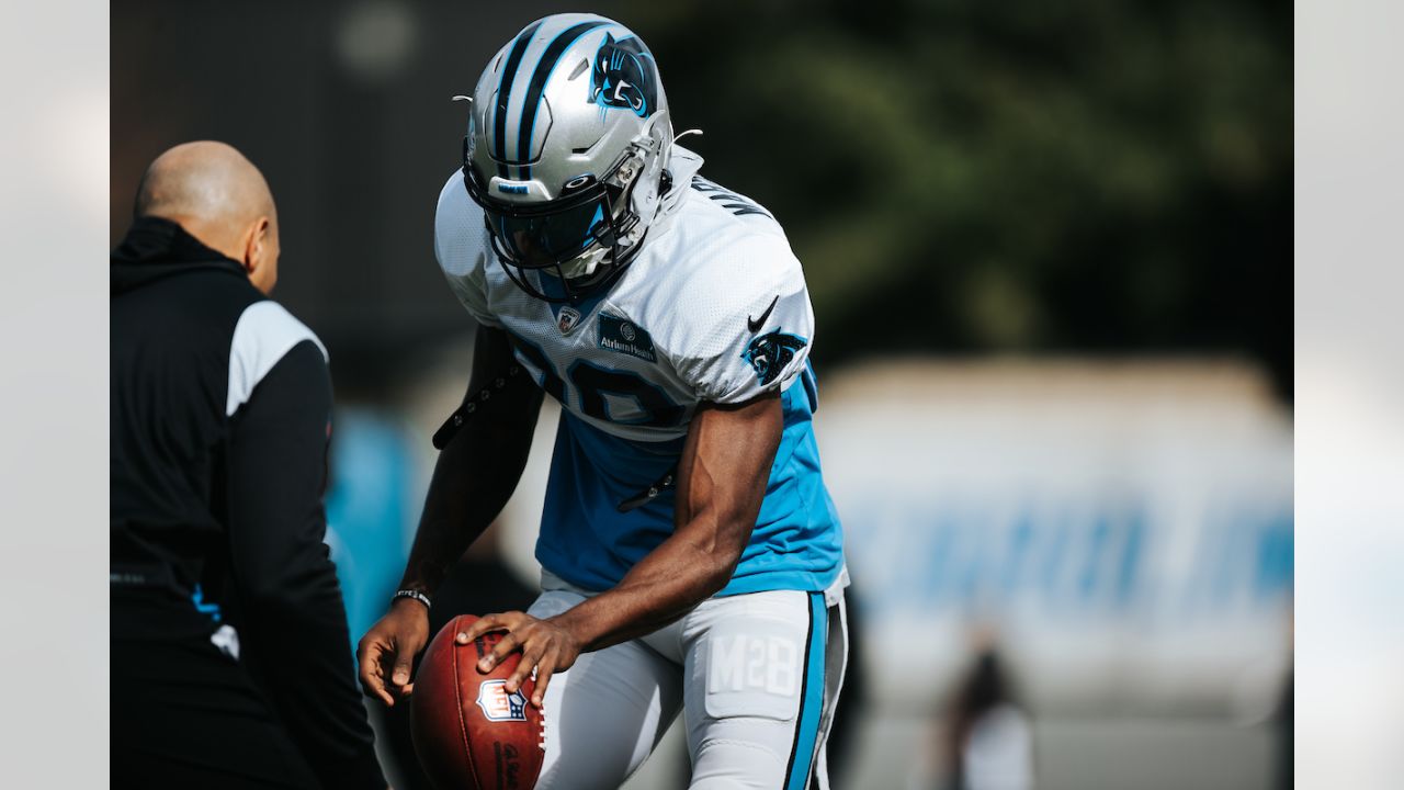 Carolina Panthers cornerback CJ Henderson (24) on defense during an NFL  football game against the New Orleans Saints, Sunday, Sep. 25, 2022, in  Charlotte, N.C. (AP Photo/Brian Westerholt Stock Photo - Alamy