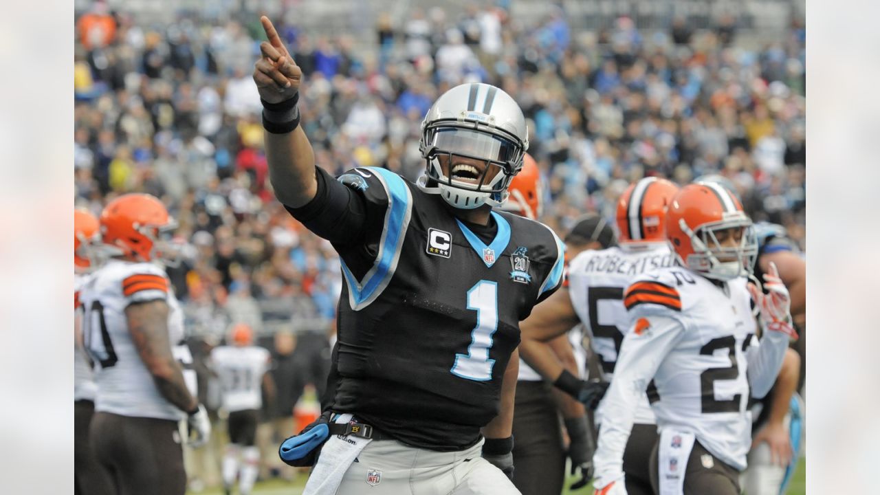 2014 CAROLINA PANTHERS vs CLEVELAND BROWNS ticket CAM NEWTON Jonathan  Stewart