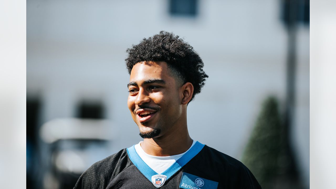 Carolina Panthers wide receiver Shi Smith runs through drills at the NFL  football team's training camp on Saturday, July 29, 2023, in Spartanburg,  S.C. (AP Photo/Jacob Kupferman Stock Photo - Alamy