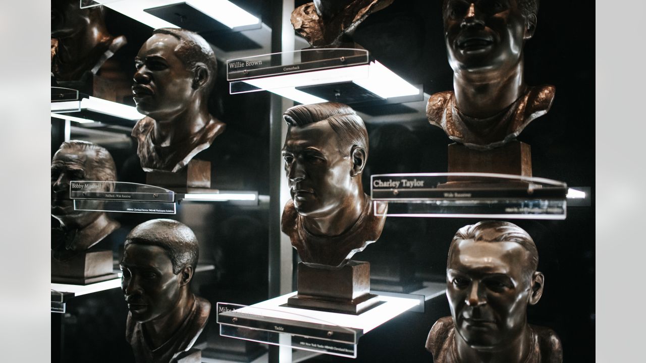 Pro Football Hall of Fame Bronze Bust Collector Card Set Signed by