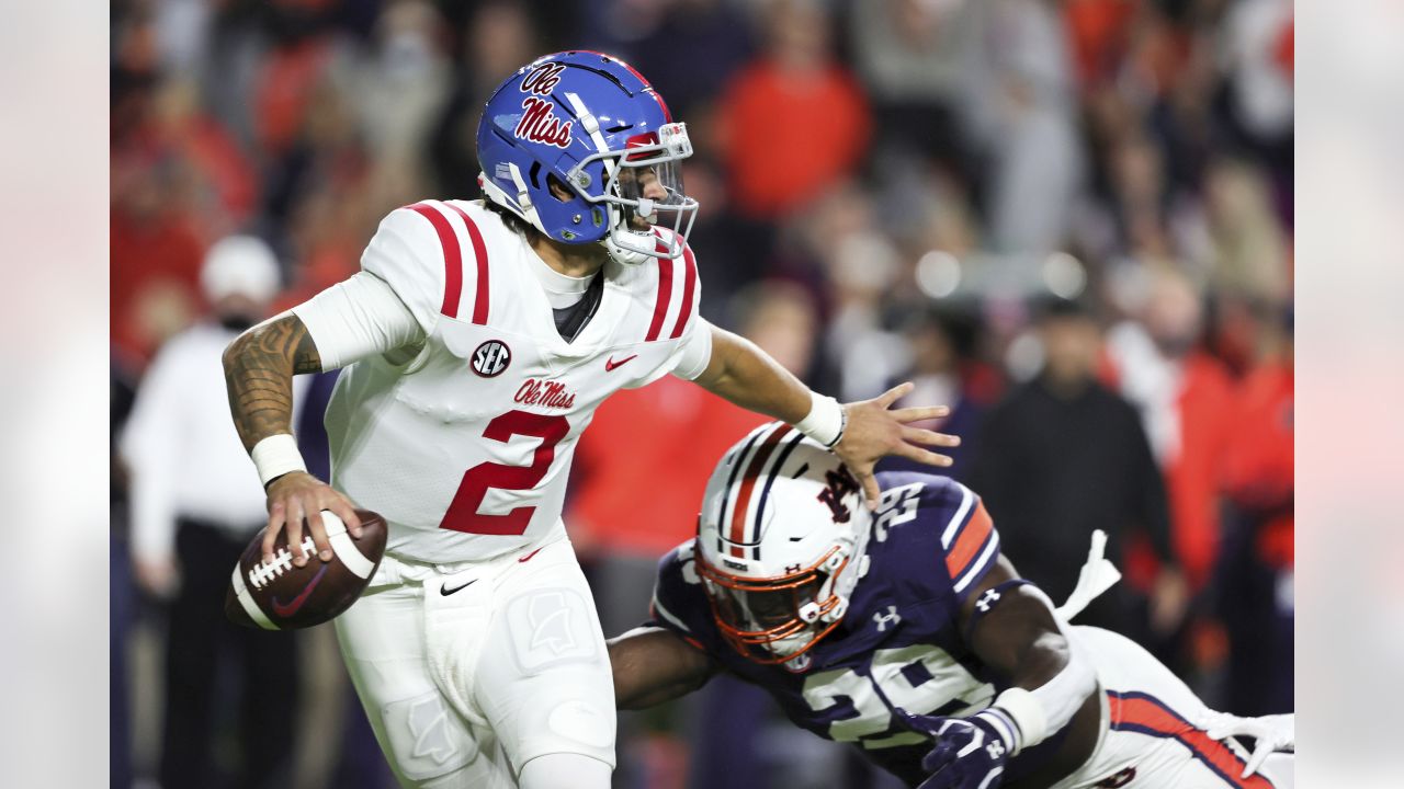 B/R Gridiron on X: Carolina Panthers are selecting Ole Miss QB Matt Corral  with the 94th pick 