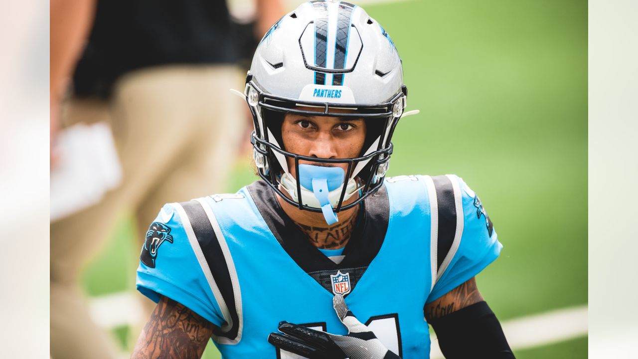 Robby Anderson Autographed Carolina Panthers Eclipse Speed Mini Helmet –  The Jersey Source