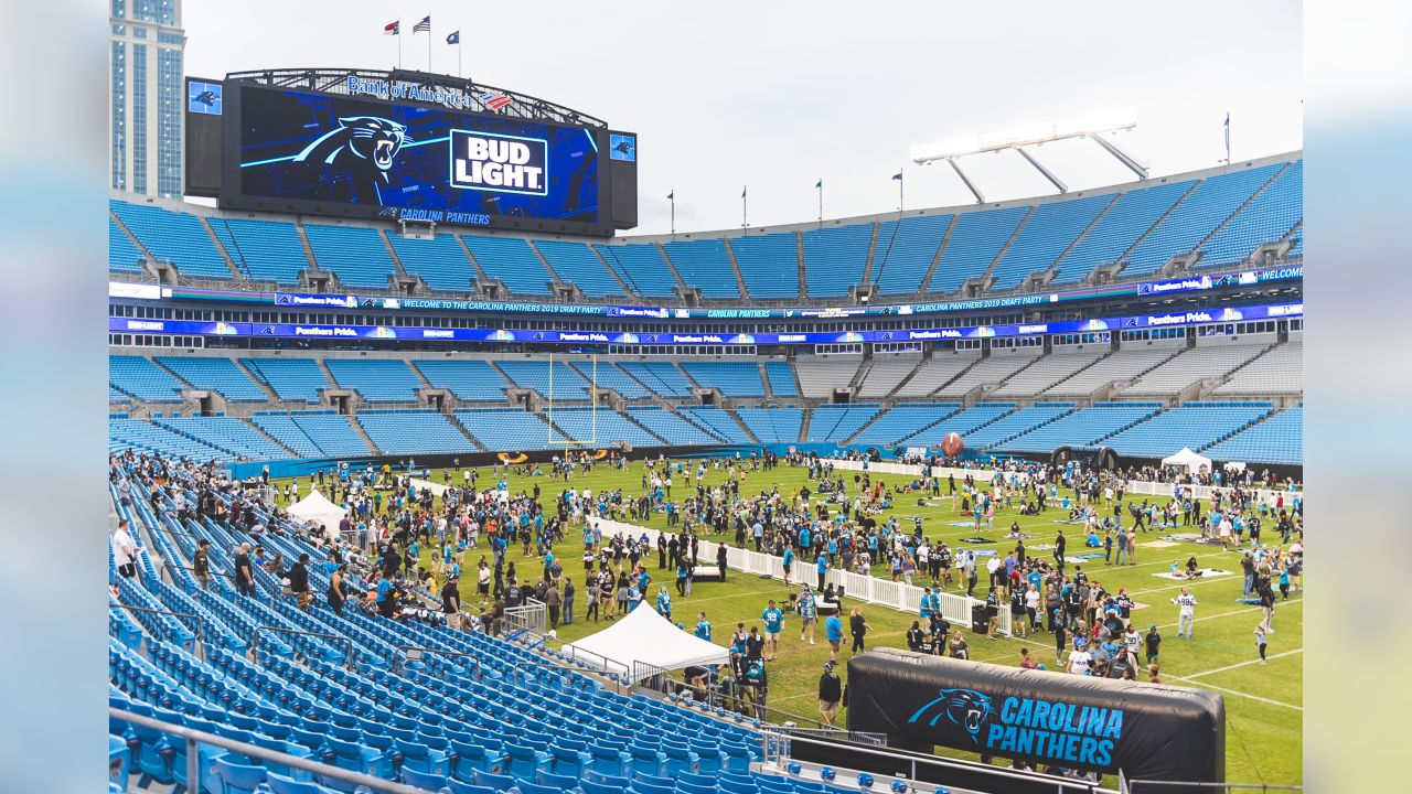 Carolina Panthers Hosting Draft Party at Bank of America Stadium