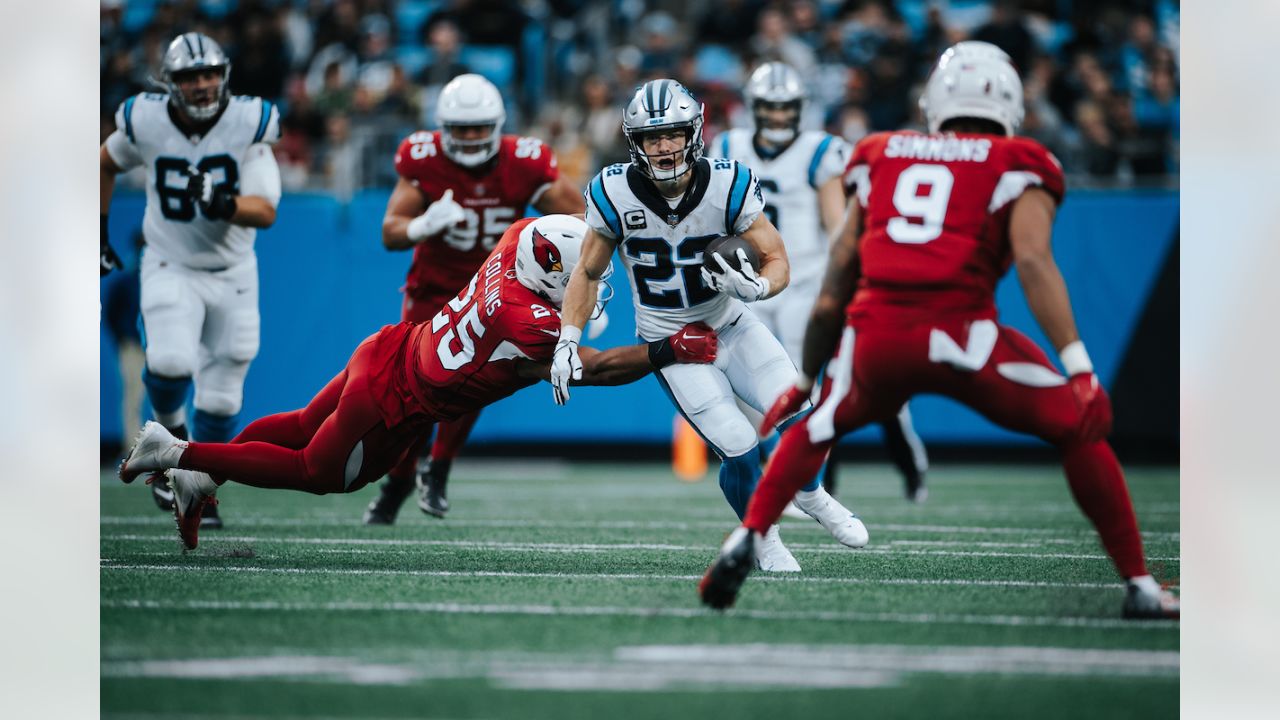 49ers' Christian McCaffrey credits his o-line after career-high game vs.  Cardinals, Postgame Interview