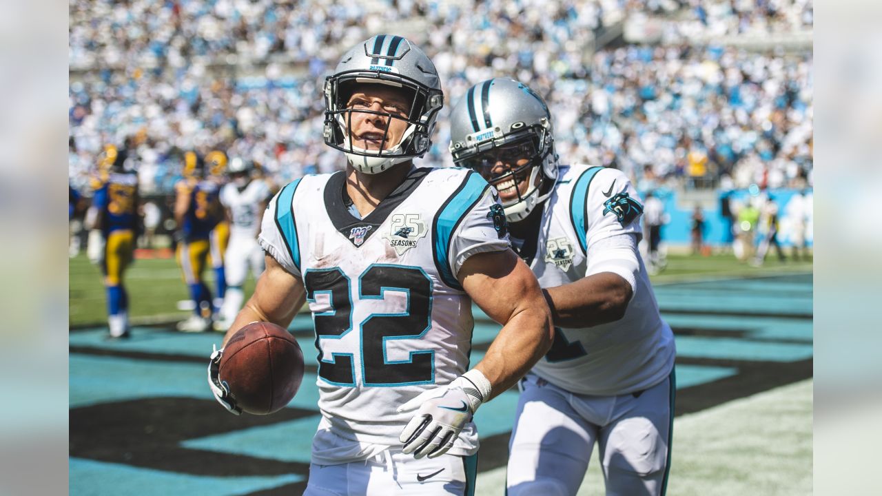 Carolina Panthers' Christian McCaffrey's Jersey On Display At The Pro  Football Hall Of Fame - WCCB Charlotte's CW