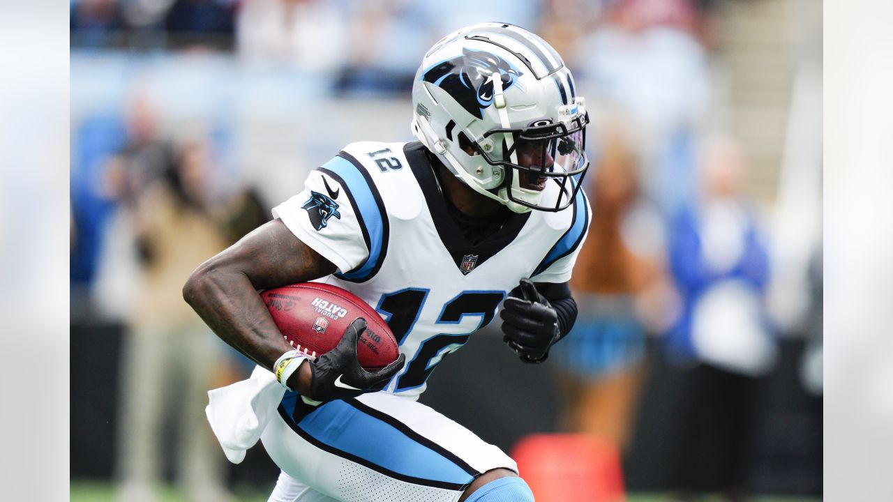 Carolina Panthers running back Chuba Hubbard (30) plays during an NFL  football game between the Carolina Panthers and the Denver Broncos on Sunday,  Nov. 27, 2022, in Charlotte, N.C. (AP Photo/Jacob Kupferman