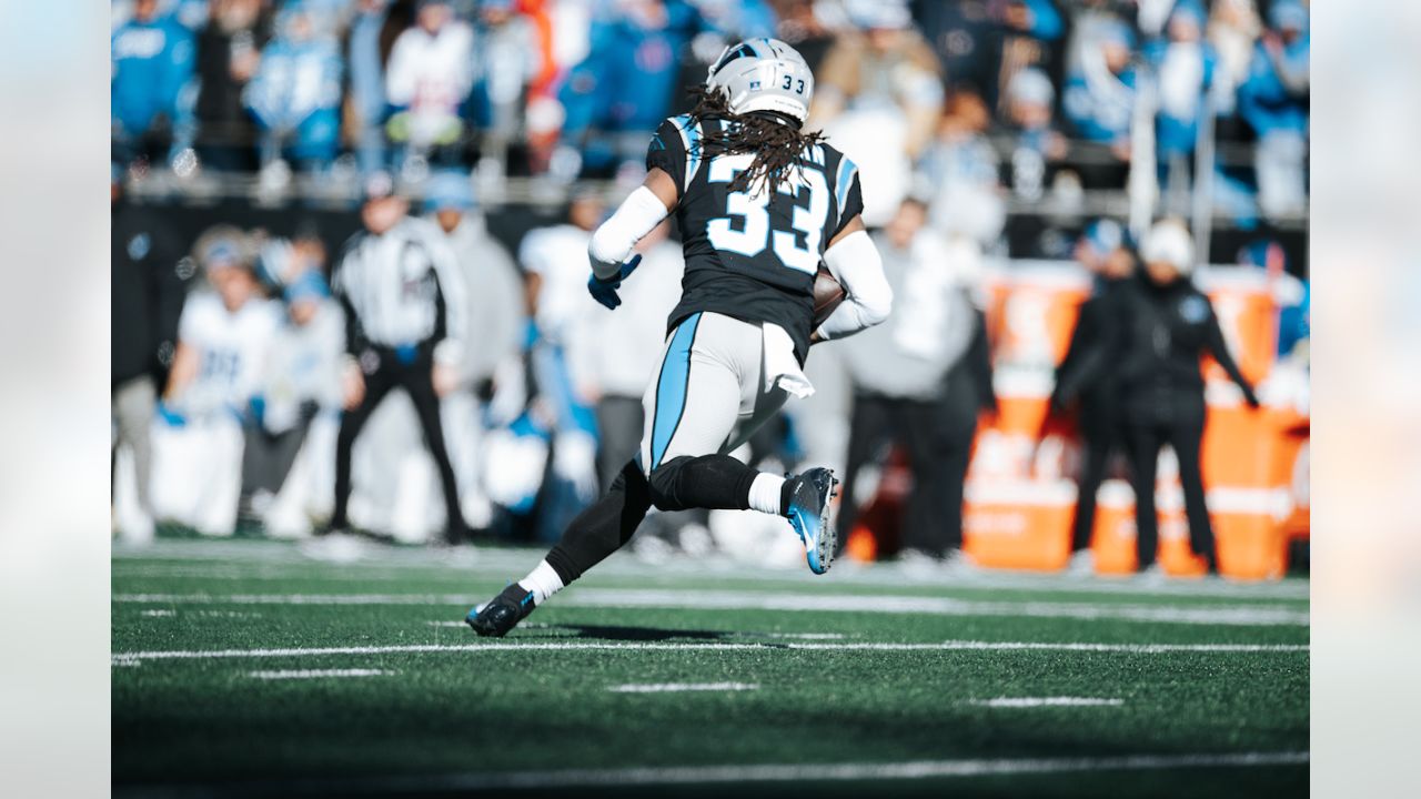 Carolina Panthers place kicker Eddy Pineiro warms up an NFL football game  against the Cleveland Browns on Sunday, Sept. 11, 2022, in Charlotte, N.C.  (AP Photo/Rusty Jones Stock Photo - Alamy