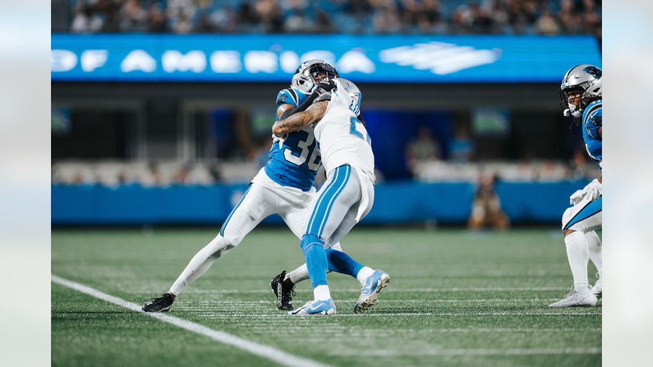 Panthers player recovers Bryce Young's first TD passafter he threw it  into the stands!